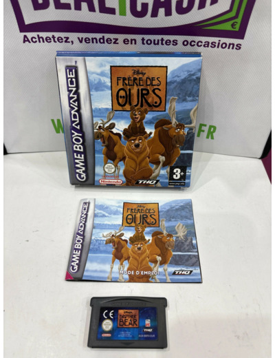 Jeu GBA Frère des Ours