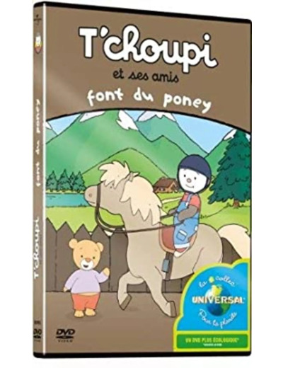 Dvd T'choupi et ses amis (interactif) - T'choupi et ses amis font du poney