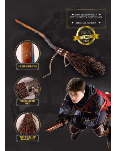 Harry Potter réplique 1/1 balai magique Firebolt 2022 Edition