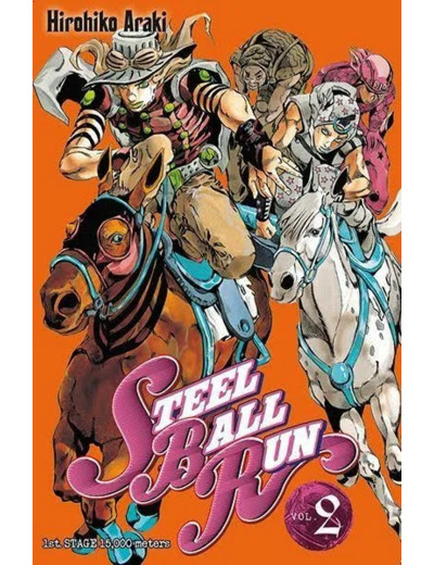 Livre Jojo's Steel Ball Run vol 2