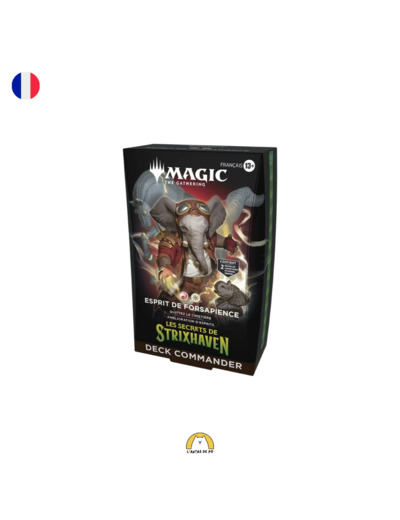 Précommande - Deck Commander : Esprit de Forsapience - Les Secrets de Strixhaven (FR)