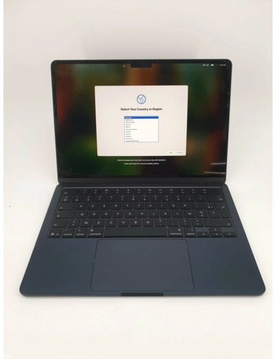 Ordinateur Portable Apple MacBook Air MW123FN/A - Début 2025 - 13.6' M4 16 Go RAM 256 Go SSD Noir AZERTY