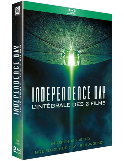 Blu-Ray Independence Day + Independence Day : Resurgence