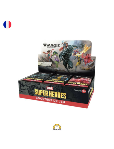 Précommande - Display : Marvel Super Heroes - 30 Boosters (FR)