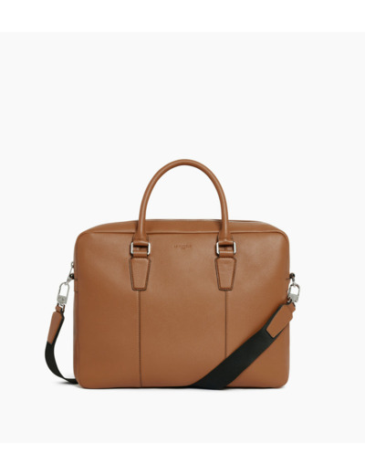 Porte documents 15" Marceau en cuir grainé moyen modèle