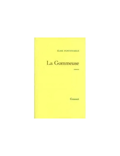 Livre La Gommeuse