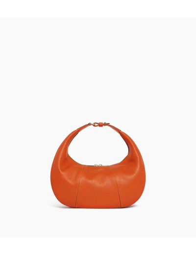 Petit sac hobo Juliette en cuir grainé