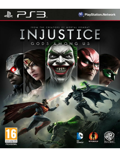 Jeu Ps3 Injustice les Dieux Sont Parmi Nous