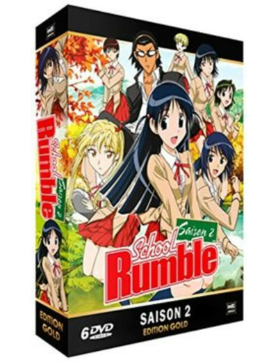 Dvd School Rumble - Intégrale Saison 2 - Edition Gold (6 DVD + Livret)