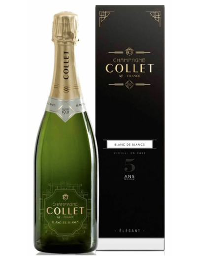 Champagne  Collet 1Er Cru Blanc De Blancs 5 Ans Avec Étui 75cl