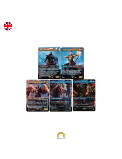 PRECOMMANDE - Magic the Gathering Secret Lair x PlayStation: God of War : Norse (EN)