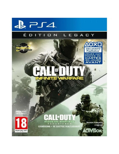 Jeu Ps4 Call Of Duty Infinite Warfare Legacy Edition