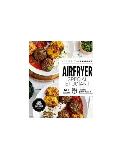 Livre Airfryer Spécial Étudiant - 60 Recettes Testées Pour Vous !
