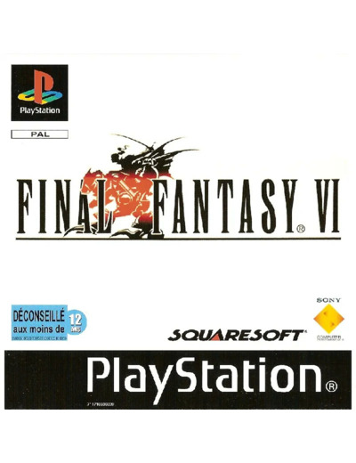 Jeu Ps1 Final Fantasy Vi
