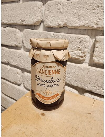 Confiture Framboise sans pépin Andresy