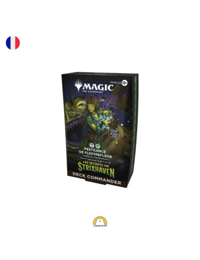 Précommande - Deck Commander : Pestilence de Flestrefleur - Les Secrets de Strixhaven (FR)