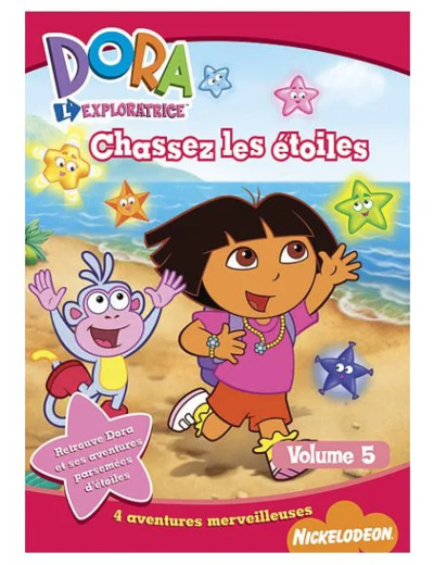Dvd Dora l'exploratrice - Vol. 5 : Chassez les étoiles