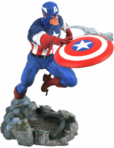 Marvel Comic Gallery Vs. - Statuette Captain America 25 cm