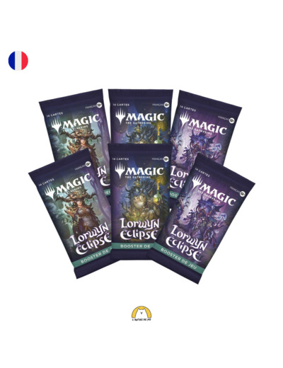 Lot de 6 boosters Lorwyn éclipsée Magic The Gathering (FR)