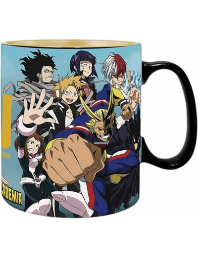 My Hero Academia Mug Thermo-Reactif Groupe 460 Ml