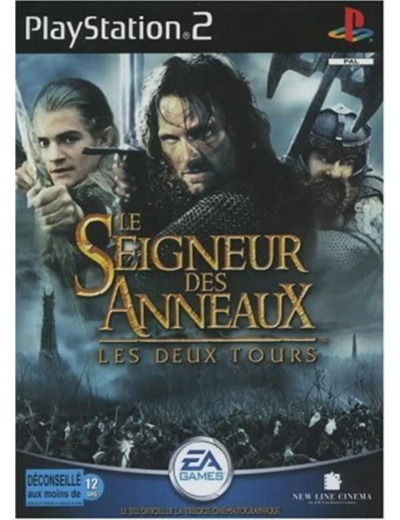Jeu PS2 Le Seigneur des Anneaux : Les Deux Tours - Platinum