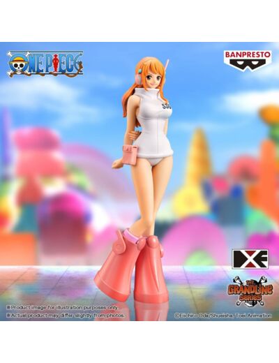 Figurine d'action Nami One Piece Dxf The Grandline Series - Egg Head 16 cm