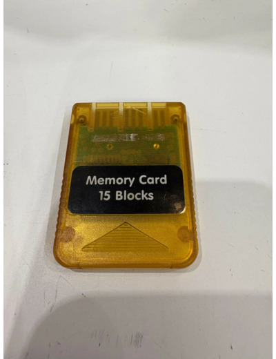 Carte mémoire 1 Mb (15 blocs) pour Sony Playstation 1 (PSX), PSOne, compatible PS2