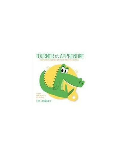 Livre Tourner et apprendre Les couleurs