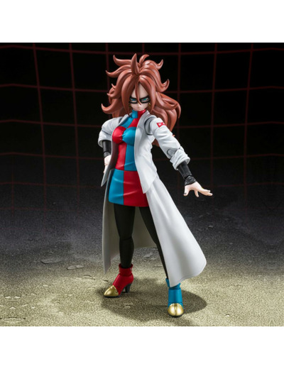 Dragon Ball FighterZ / Figurine Android C-21 Lab Coat S.H.Figuarts