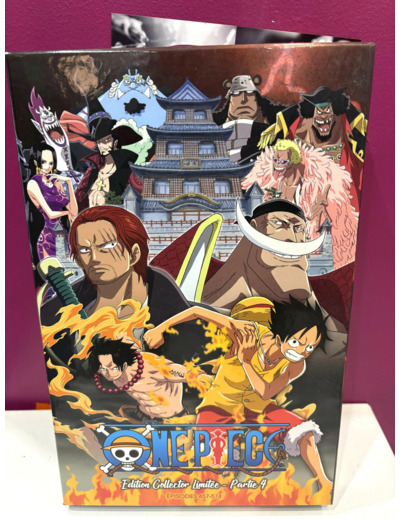 Dvd One Piece - Intégrale Partie 4 - Édition Collector Limitée A4