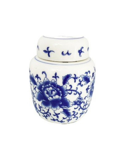 CADEAU POT PORCELAINE / 50GR DE THÉ