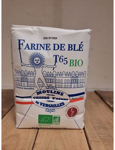 Farine de blé T65 Bio Moulins de Versailles