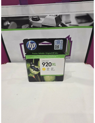 HP 920XL Cartouche d'encre Jaune Authentique pour HP
