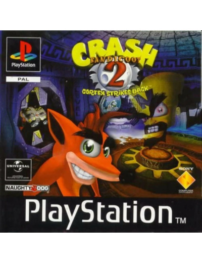 Jeu PS1 Crash Bandicoot 2