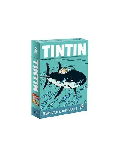 Dvd Tintin : 6 aventures intégrales - Coffret n° 1 - Édition Limitée