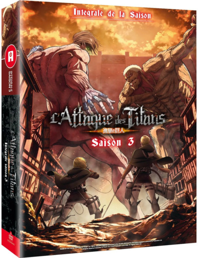 Dvd L'Attaque des Titans - Intégrale Saison 3