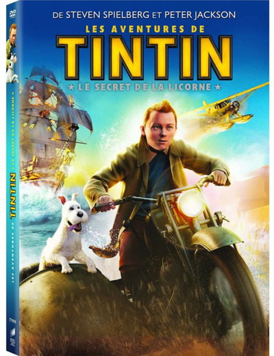 Dvd Les Aventures de Tintin : Le secret de la Licorne