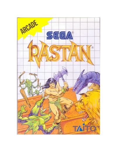 Jeu Sega Master System Rastan