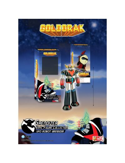 Goldorak Figurine Anime Version 23cm (boite/titre Français)