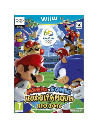 Jeu Wii u Mario Sonic Aux Jeux Olympiques de Rio 2016
