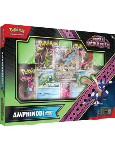 POKEMON JCC - ECARLATE ET VIOLET - COFFRET EX SPECIAL COLLECTION EV6 5 AMPHINOBI