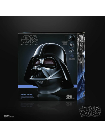 Casque electronique black series - star wars - dark vador