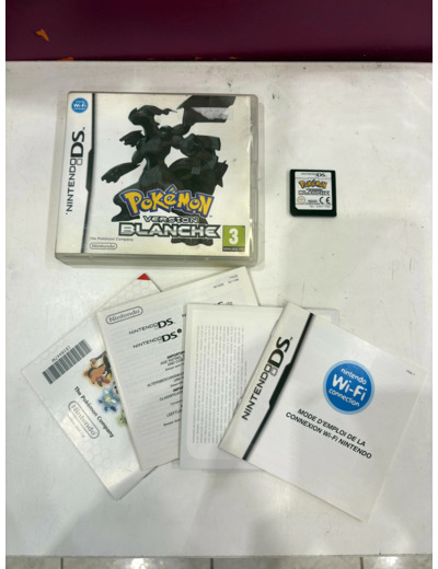 Jeu Nintendo Ds Pokemon Version Blanche (white)