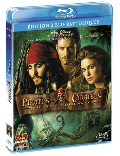 Blu-Ray Pirates des Caraïbes : Le Secret du coffre maudit - Édition 2 Blu - ray