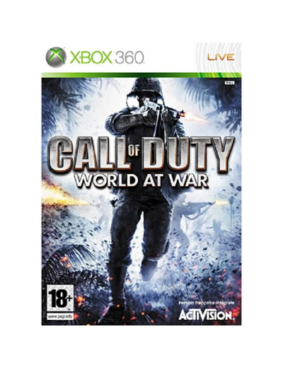 Jeu Xbox 360 Call Of Duty World At War