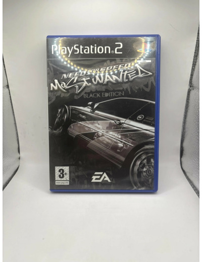 Jeu PS2 Need for Speed Most Wanted Black Edition