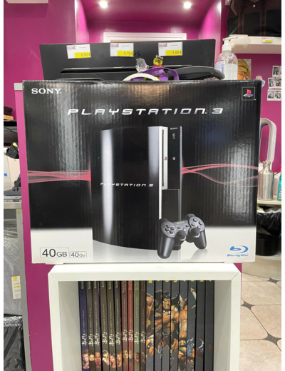 Console Sony Playstation 3 Ps3 Fat 40go avec une manette