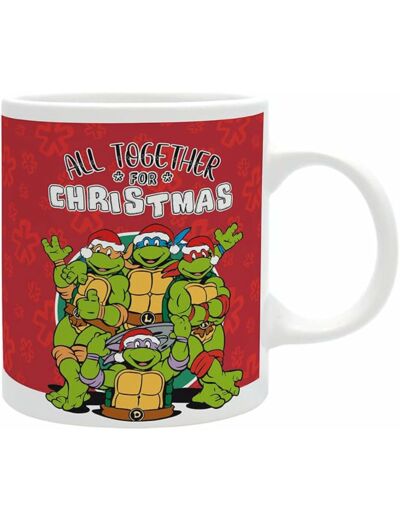 Tortues Ninja Mug ALL TOGETHER FOR CHRISTMAS