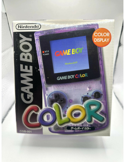 Console Nintendo Game Boy color transparente