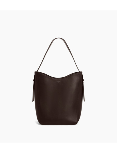 Sac hobo moyen modèle Céleste en cuir lisse